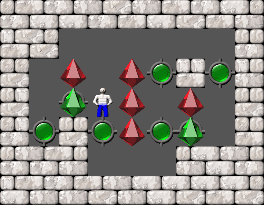 Сокобан More Bugs collections уровень 268